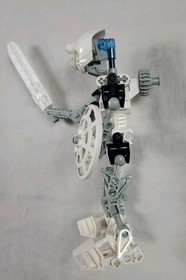 Lego Bionicle 8536 Toa Mata of Ice Kopaka Complete 2001 Manual Canister Poster