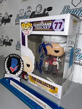 BENICIO DEL TORO COLLECTOR GUARDIAN SIGNED AUTOGRAPHED FUNKO POP-BAS COA BECKETT