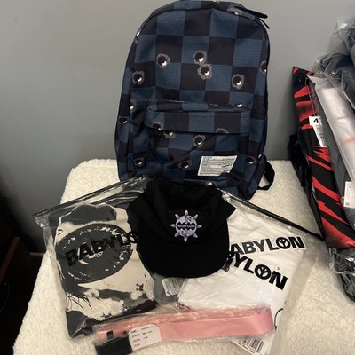 FABRICK BABYLON L.A. BACKPACK, 2 Shirts, Belt, And Cap