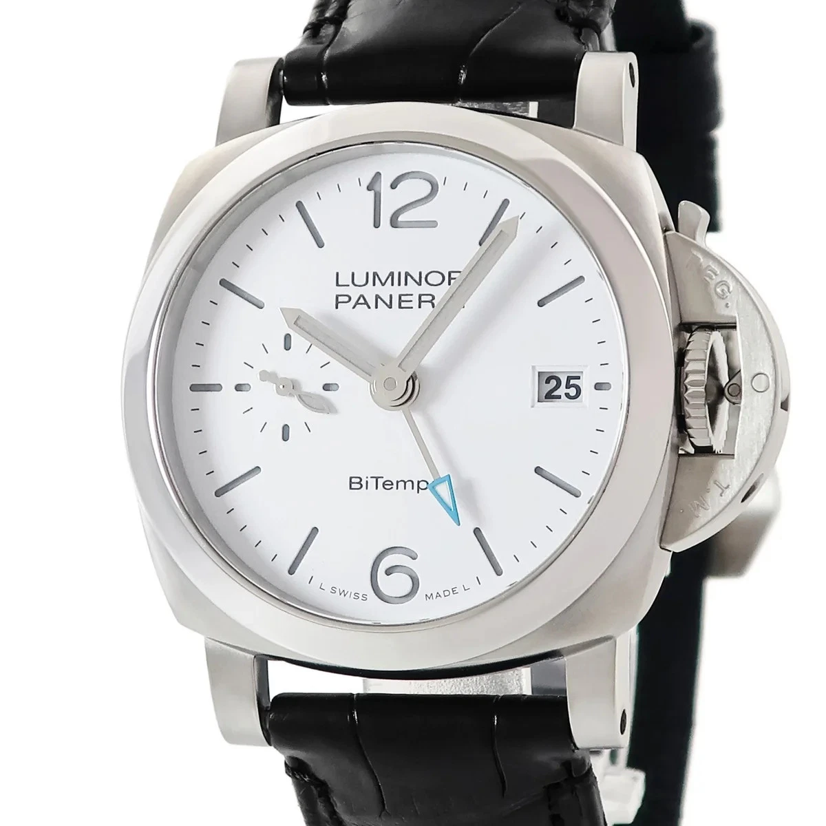 Panerai — Panerai Luminor PAM01367 Stainless Steel 40mm White Dial Automatic #HDW302