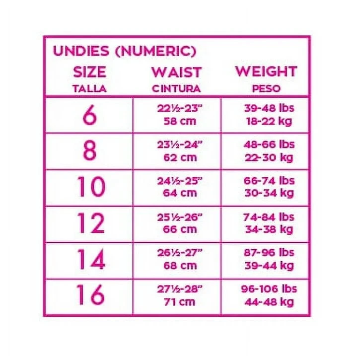 [Pack de 5] Ropa interior de bikini Justice Girls "Colección Tonos", talla 6, 14, 16 Foto 2 de 2