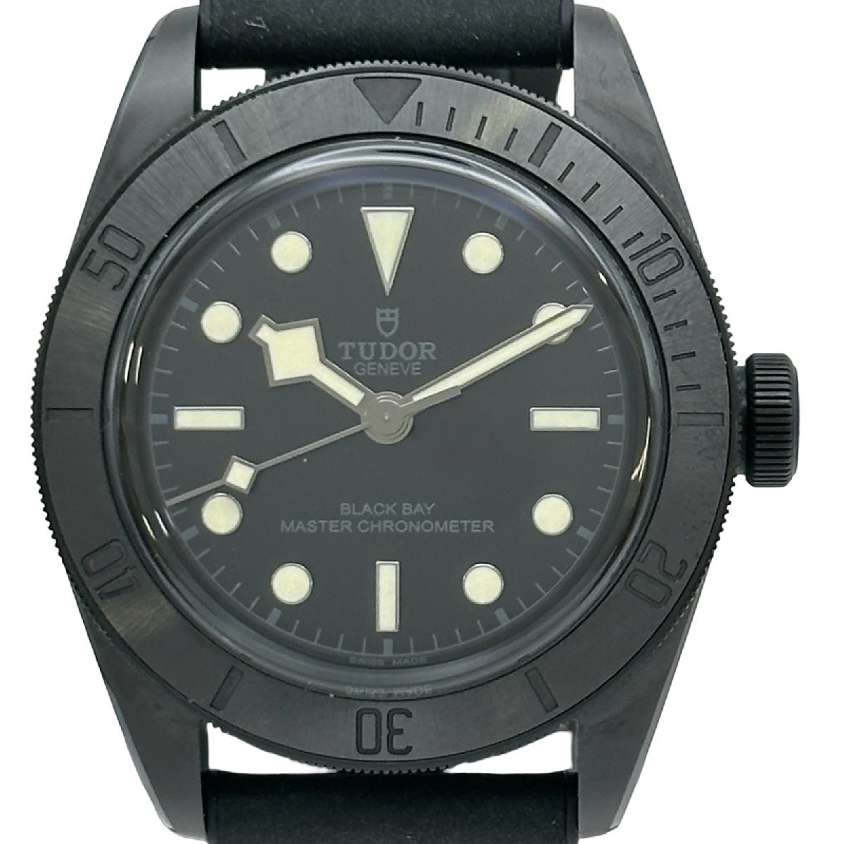 Tudor 79210CNU Heritage Black Bay Ceramic Black Dial Automatic Mens Wristwatch
