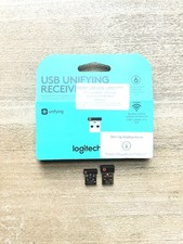 Logitech Unifying Receiver USB Dongles Keyboard Mouse - 2 PCS - GENUINE