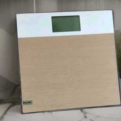 ($20 or BEST OFFER!) Beurer Digital Scale 400 Lb Capacity Woodgrain Design New