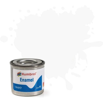 Humbrol Glanz 14ml No 22 weiß Emaille Lack für Airfix Revell Modellbausätze