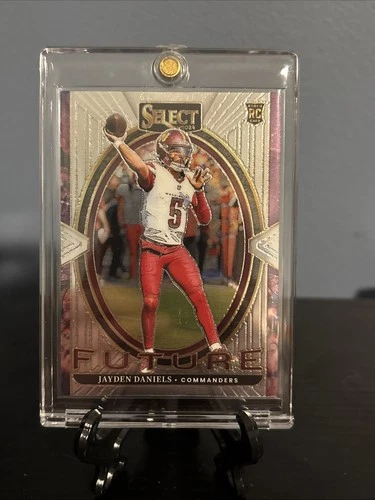 Jayden Daniels Future 2024 Panini Select 4 Rookie RC Commanders Base Insert