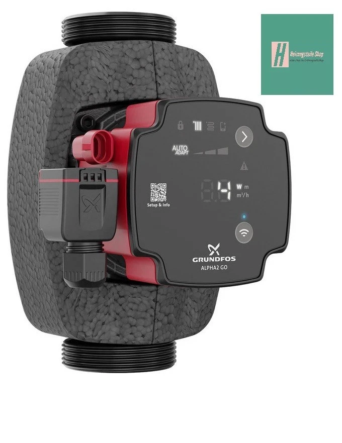 Grundfos Alpha 2 GO 32-60 180 Heizungspumpe Umwälzpumpe 93074238 neu OVP - Bild 2 von 4