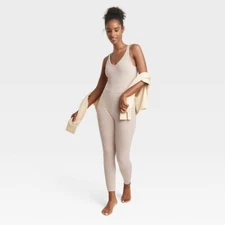 Women's Textured Seamless Bodysuit - JoyLab - SMALL - A-50
