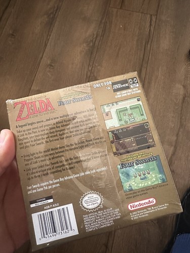 The Legend of Zelda A Link To The Past Factory Sealed Nintendo Gameboy Advance - Picture 7 of 7