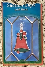 Santa's Best - EZ Light 20 Mini Suction Cups with Hook - New Factory Sealed