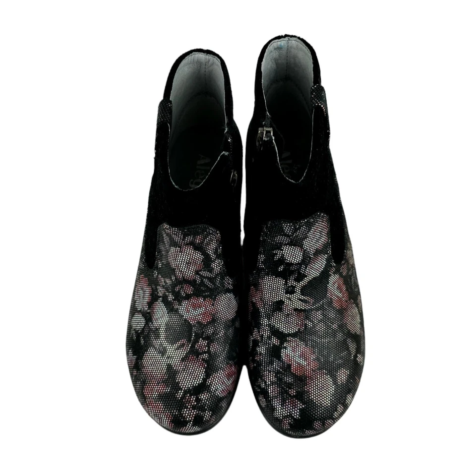 ALEGRIA Hayden Dama Carrera Moda Bota HAY-579 Negro Rosa Floral EU 38 US 8-8.5 Foto 2 de 4