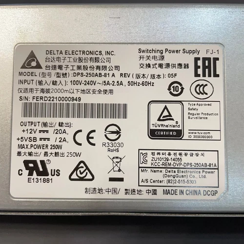 Delta DPS-250AB-81A Schaltnetzteil Neu - Bild 5 von 5