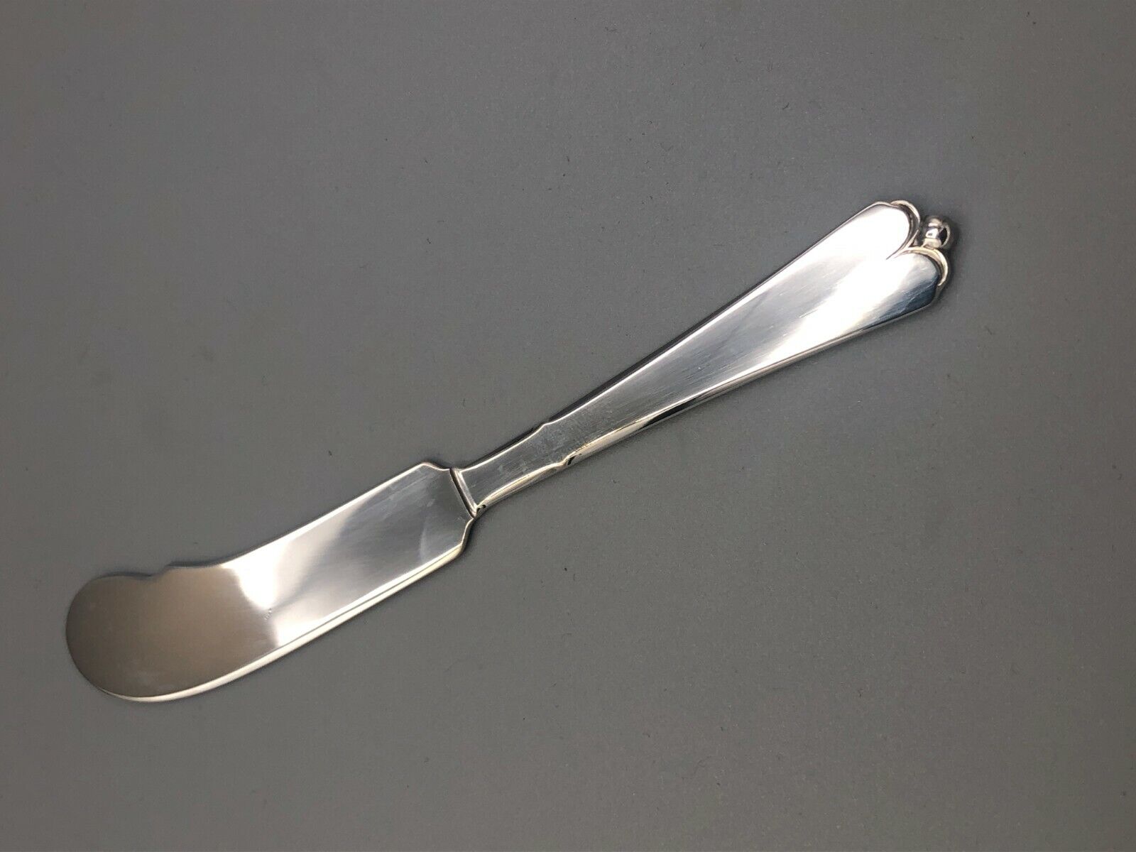 Lotus by Watson Sterling Silver individual flat Butter Spreader 5 5/8""