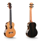 FULL SOLID RED PINE/EBONY TENOR (26'') UKULELE WITH BAG