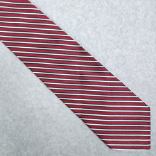 Vintage Brooks Brothers Tie Makers Silk Striped Made In USA 58 Long 4 Wide Mens