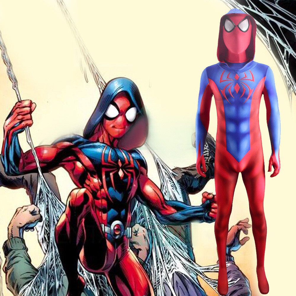 Ben Reilly Spider-Man Jumpsuit Spiderman Spandex Cosplay