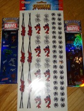 Spiderman Marvel Scrapbooking stickers Sandylion Set of 3