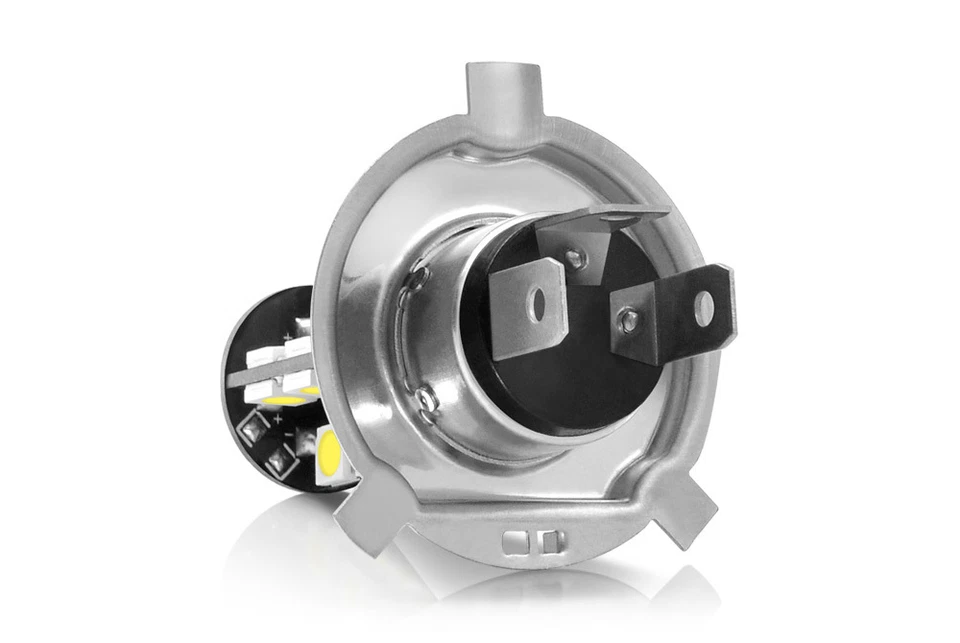 2x H4 CANBUS HEADLIGHT BULBS 27 SMD LED ERROR FREE XENON WHITE H4 BULBS  - Image 4 of 4