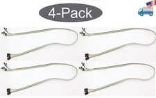 4-Pack PC Front Panel to Motherboard 28" Cable Reset/ON-OFF Switch Power/HDD LED