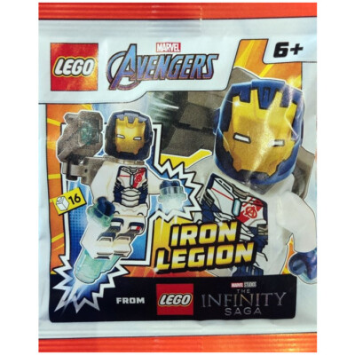 LEGO Iron Legion Minifigure Paper Bag 242501 (SEALED)