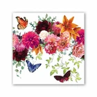 Michel Design Works 20 Triple-Ply Paper Cocktail Napkins Sweet Floral Melody