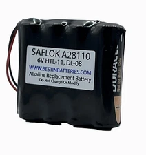 24PCS Hotel Door Lock 6V Batteries For Saflok A28110 HTL11 - Duracell Cells