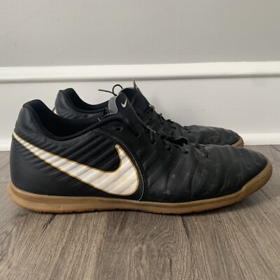 TIEMPOスーパーリゲラ Nike Boy Tiempo X Rio 897735-002 Black Soccer Boots Indoor