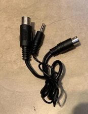 Sega Genesis 32X STEREO connector link patch cable for the model 1 USA seller