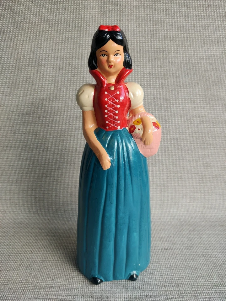 Raro De Colección Nuevo Blancanieves y los Siete Enanitos Grande Tiza Cuento de Hadas Conjunto de Jardín Foto 3 de 4