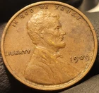 1909 VDB 1C BN Lincoln Wheat Penny Cent! Nice Condition!