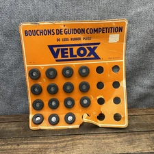 Vintage Velox Bar End Plugs Bike Shop Lot NOS Bouchons De Guidon Competition