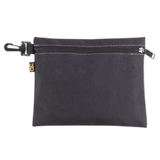 CLC 8 in. H Canvas Tool Pouch Black 2-pack