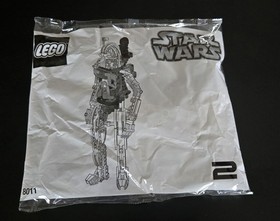 2002 LEGO Star Wars Technic Jango Fett Set 8011 Sealed Bag #2, 3 and 4 Figure