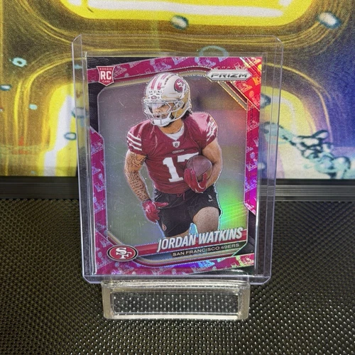 2025 Panini Prizm Football Super Bowl LX Jordan Watkins #389 PSA 10
