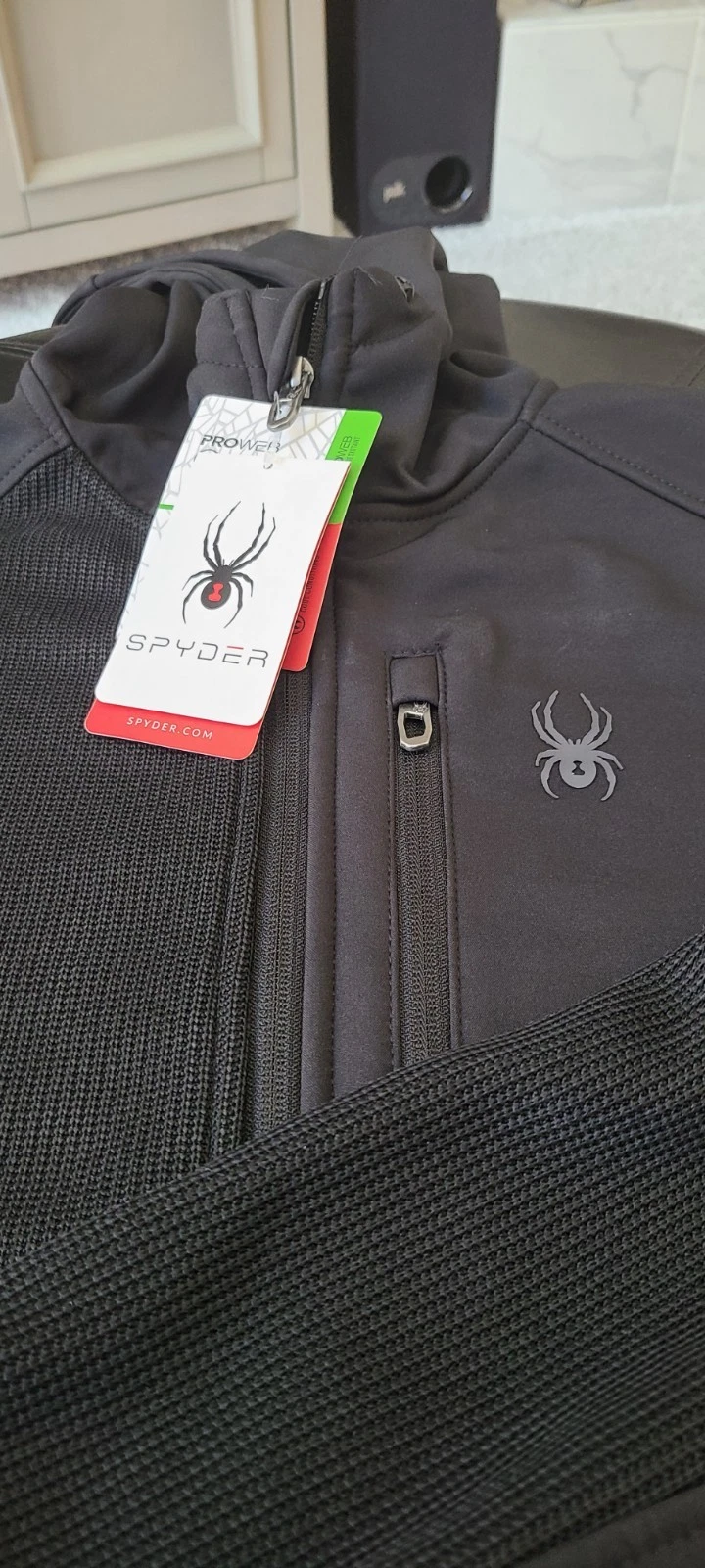 Spyder Men's Full-zip Hooded Jacket Medium