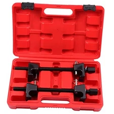 2pc Macpherson Strut Spring Compressor Tool Set with 10.5" Range, Heavy Duty 