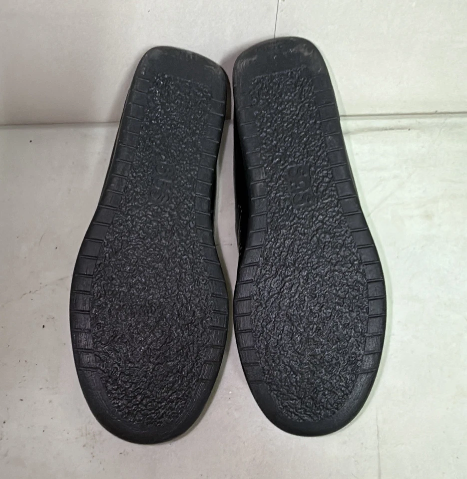 SAS Womens Shoes TriPad Comfort Black Leather Penny Loafer 10 WW Flats - Image 4 of 4