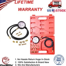 Engine Oil Pressure Tester Gauge Tool Kit TU-11A Diagnostic Test Kit 500PSI NEW