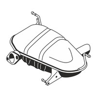 Ernst EndschalldäMpfer FüR BMW 1Er E87 116I 118I N45 N46 09.04-02.07 18107528813