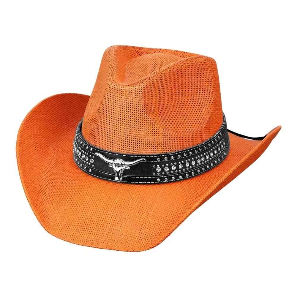 Orange Straw Hats for Women for sale | eBay display picture 1