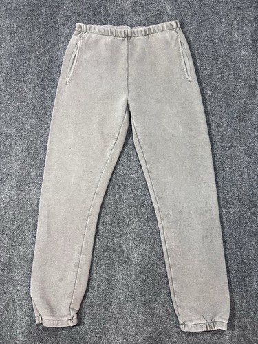 Sweatpants - Yeezy Season 6 Kanye West Joggers Blank Size Small Gray