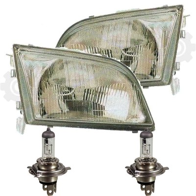 Halogen Scheinwerfer Set für Mitsubishi Space Star 1.99>> H4 ohne Motor 56741881