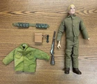 Vintage 1964 GI Joe Blonde Scar + Toys LOT - Rifle Field Jacket Phone Ammo Belt