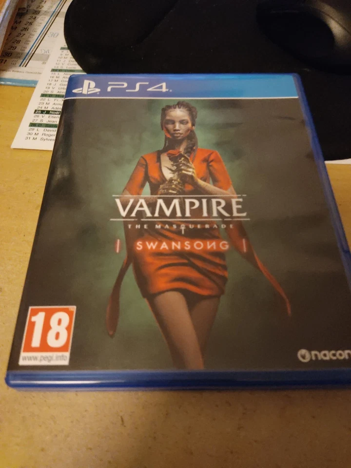 Vampire: The Masquerade – Swansong Jeu PS4 Playstation 4 Sans Notice F61, photo 1 sur 3