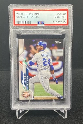 2020 Topps Mini #U190 Ken Griffey Jr. PSA 10 GEM MINT
