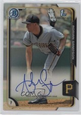 2015 Bowman Chrome Prospects Refractor 454/499 Adrian Sampson #BCAP-AS Auto 3q5