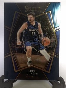 2021-22 Select Luka Doncic Premier Level Retail Blue #117 Mavericks