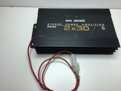 experience Mitt First Philips EN 3030 stereo car power amplifier Recapped | eBay