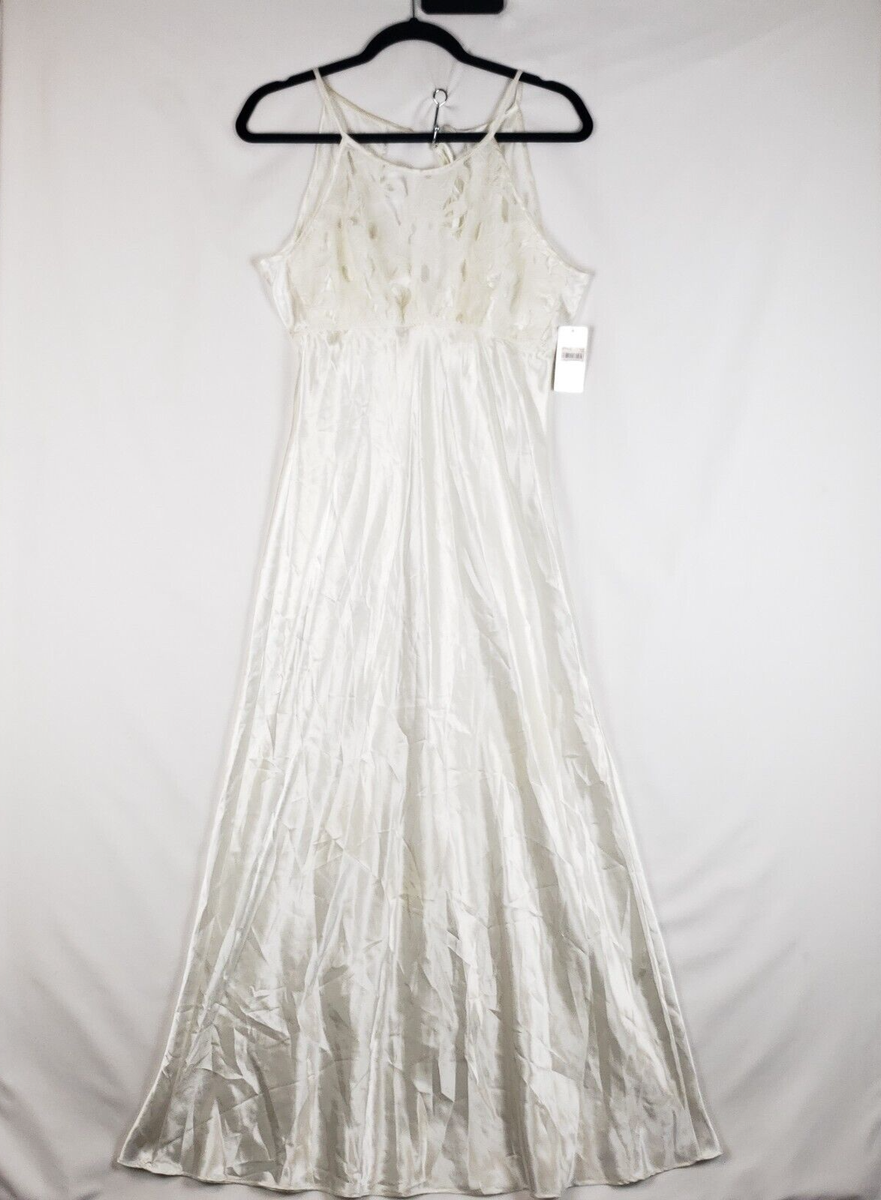 white dress spring Ives Front Tie Mini Dress M