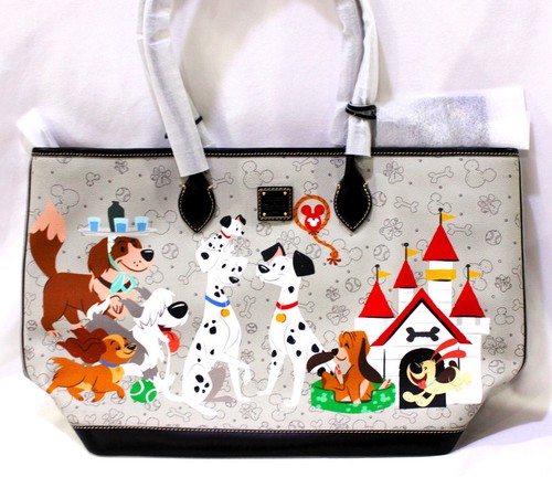 Dooney & Bourke Disney regierende Hunde Tragetasche ""I Love My Disney Dog"" Geldbörse Tasche - Bild 2 von 6